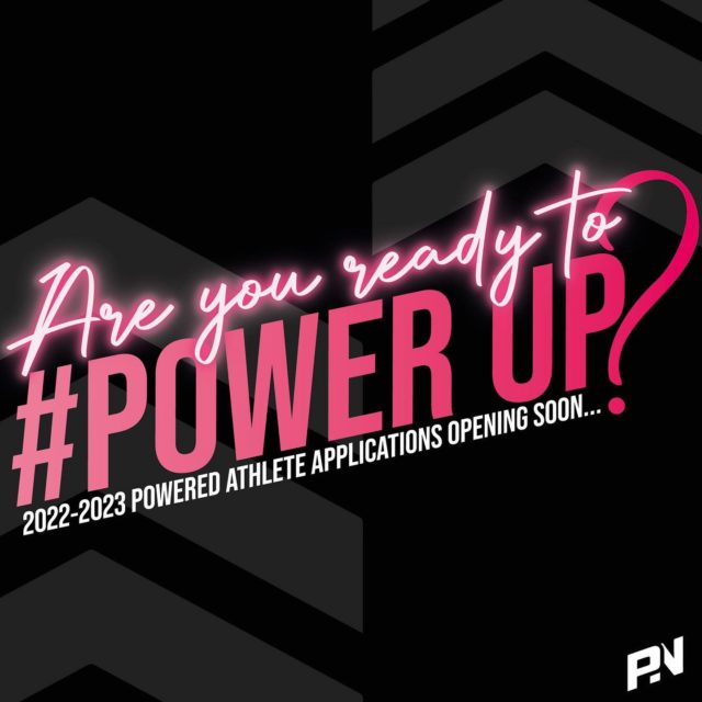 Are you ready to #POWERUP ?🔝 Applications for our 2022-2023 Powered Athletes will be opening VERY soon. Keep your eyes peeled for more info coming over the next few days👀 #poweredathletes