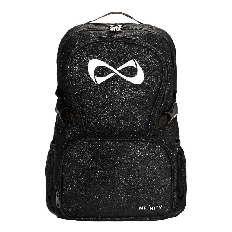 Nfinity Millennial Black with white logo Backpack