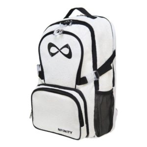 Nfinity Millennial white with Black Trim Backpack