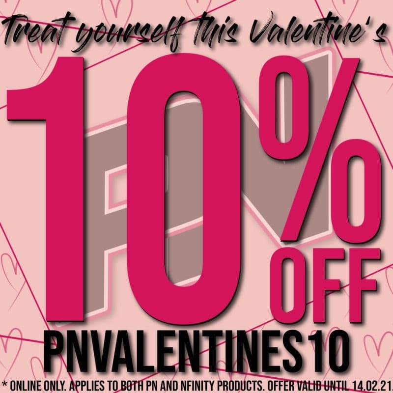 Blog Valentine's Day Discount 10 off all PN and Nfinity products
