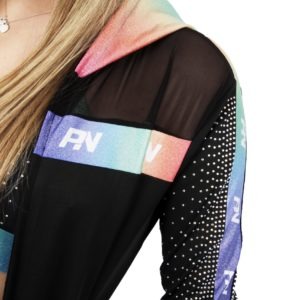 PN Rainbow Envy Rhinestone Jacket