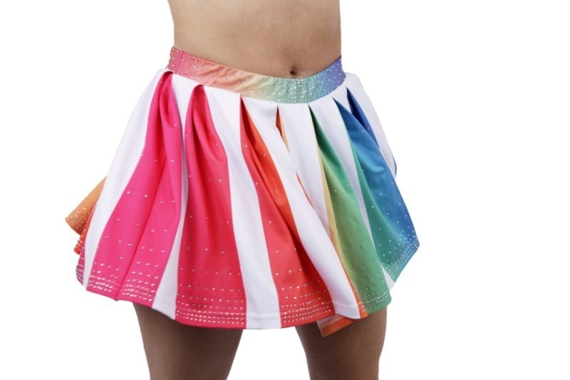 PN Rainbow Flowy Skirt