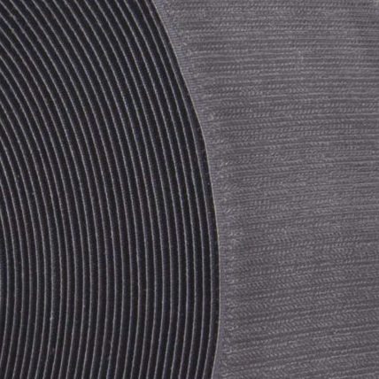 Hook fastening velcro Graphite Grey