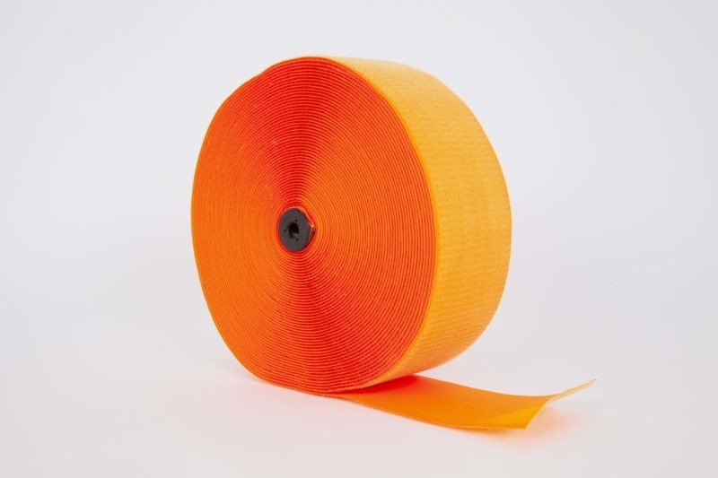 Hook fastening velcro Neon Orange