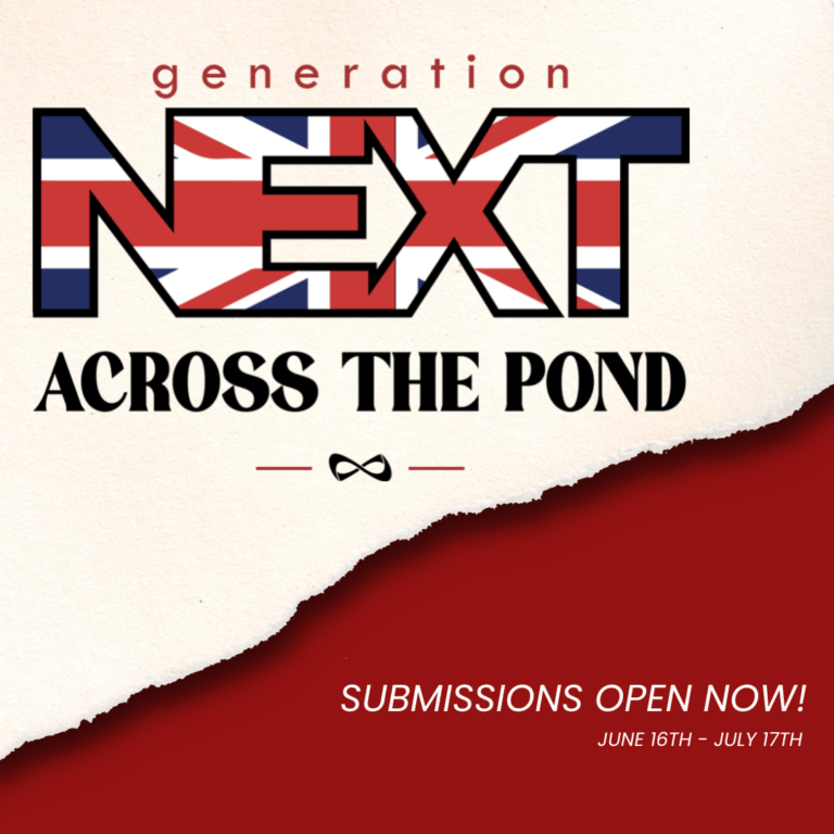Nfinity Generation Next, Across the Pond submission open now.