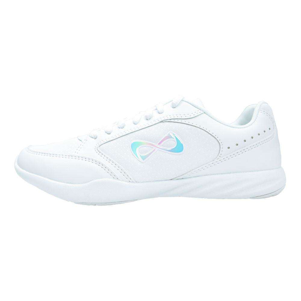 GK Spotlight Cheerleading Shoe - Girls White Cheer Shoes - Walmart.com